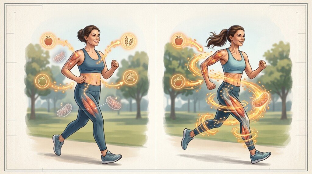 Fast Metabolism compared with normal metabolic function