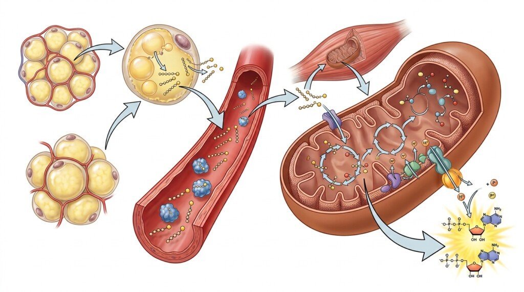 Fat Burning step by step process