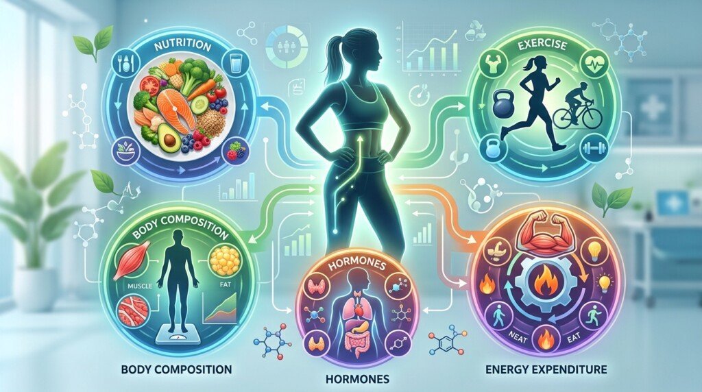 Why a Calorie Deficit Causes Weight Loss factors