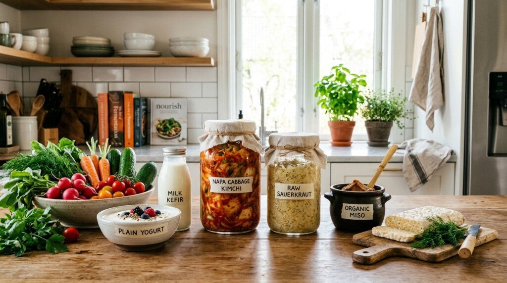 Fermented foods that support gut and metabolic health
