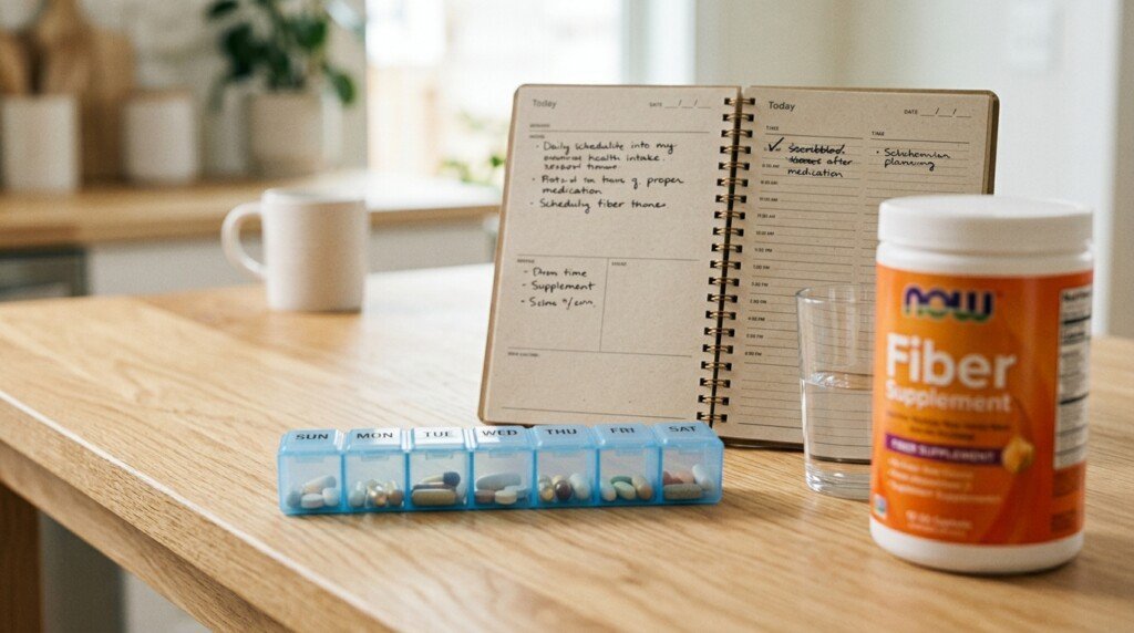 Best Time to Take Fiber Supplements with medications