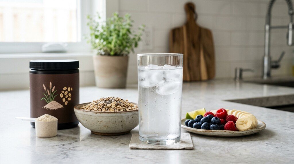 How to Take Fiber Supplements with water