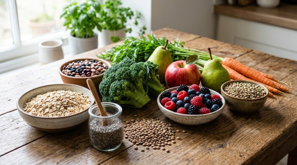 Fiber-rich foods for metabolic health