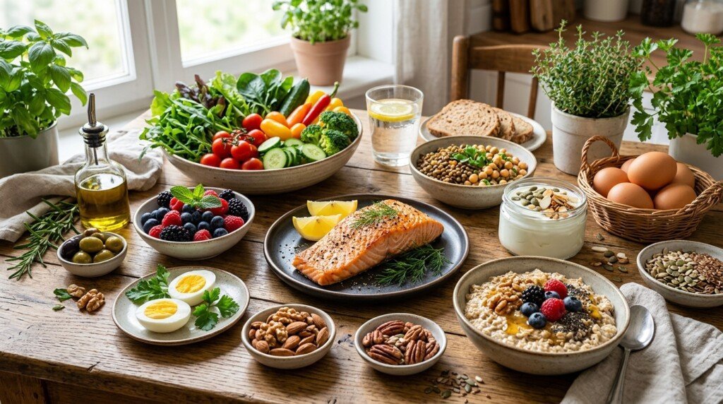 Whole foods supporting healthy leptin function