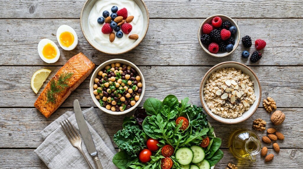 Healthy foods for menopause belly fat loss