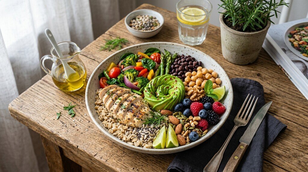 Fiber-rich and protein-rich foods that increase fullness