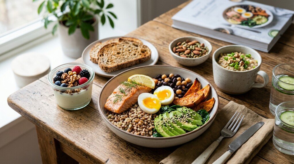 Protein and fiber rich foods for lasting fullness