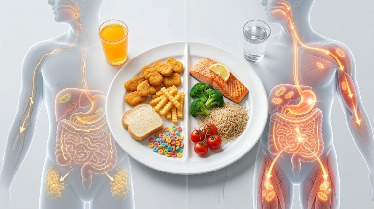 Foods That Slow Metabolism and unhealthy eating habits