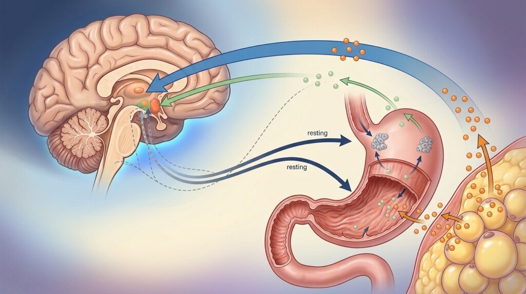 Sleep regulating hunger hormones