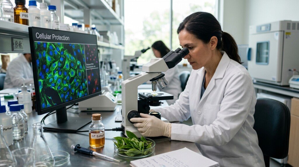 Green Tea Extract Active Compounds antioxidants