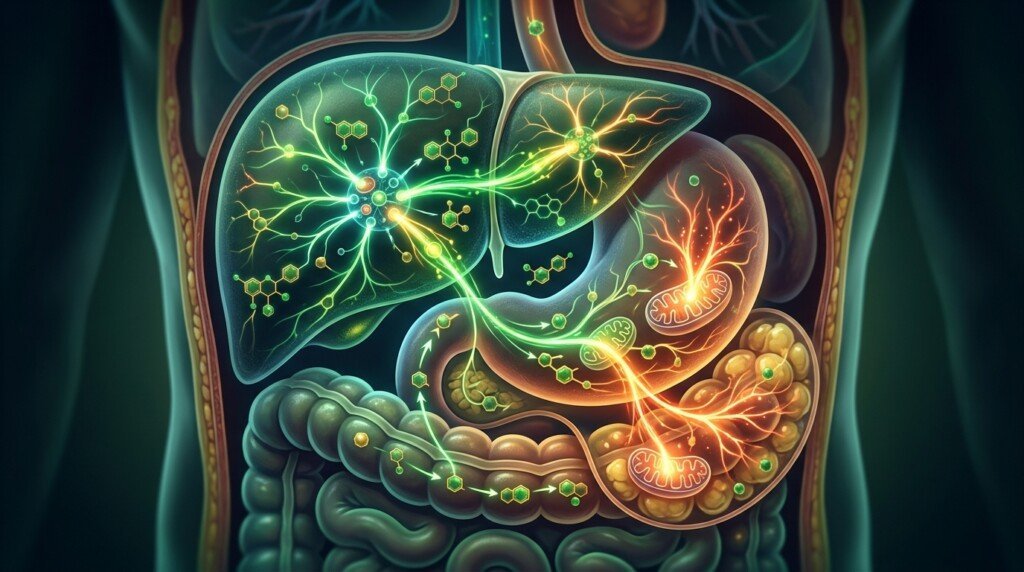 Green Tea and Metabolism showing natural metabolic activity