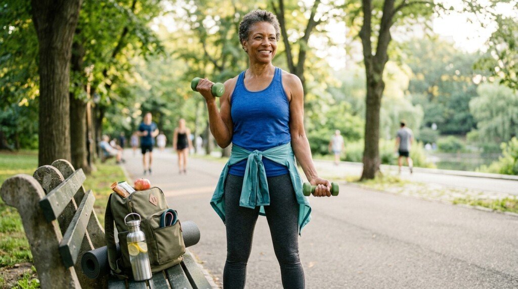 Healthy aging with sustainable menopause weight management