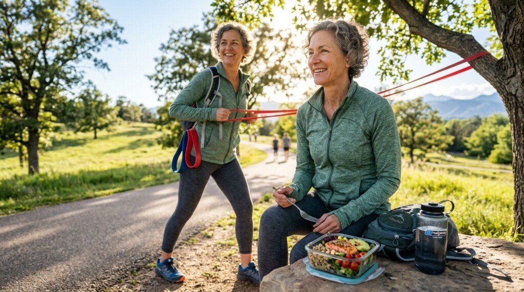 Healthy metabolism through active aging