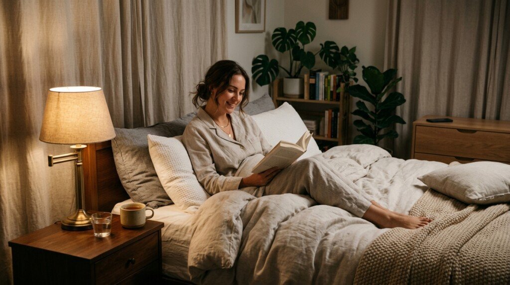 Healthy bedtime routine for better sleep
