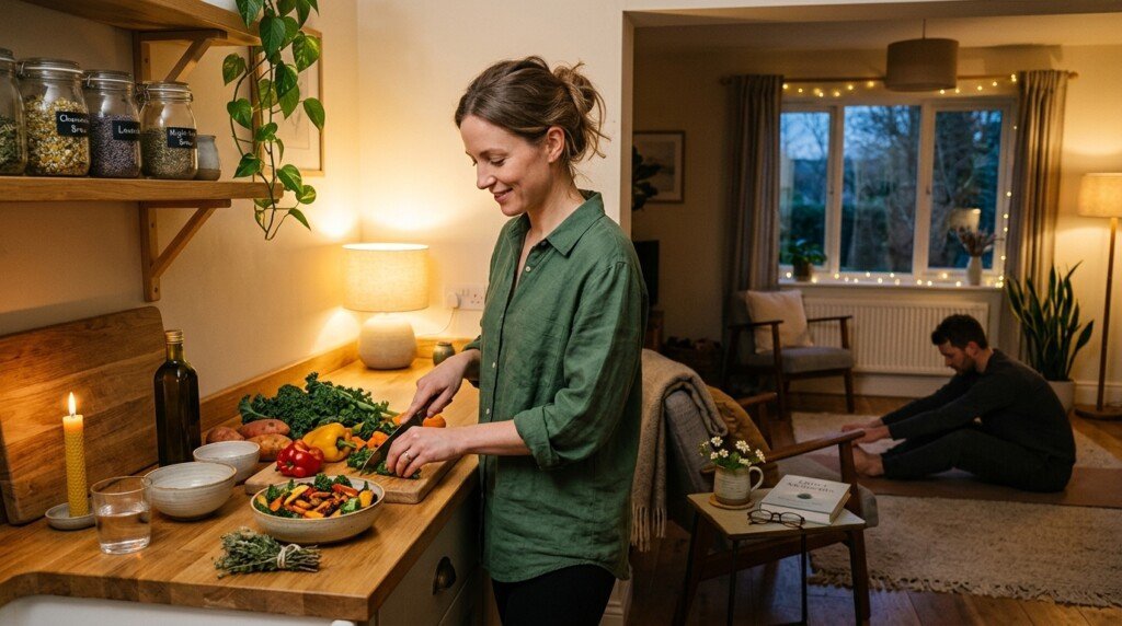 Healthy evening routine to reduce sugar cravings