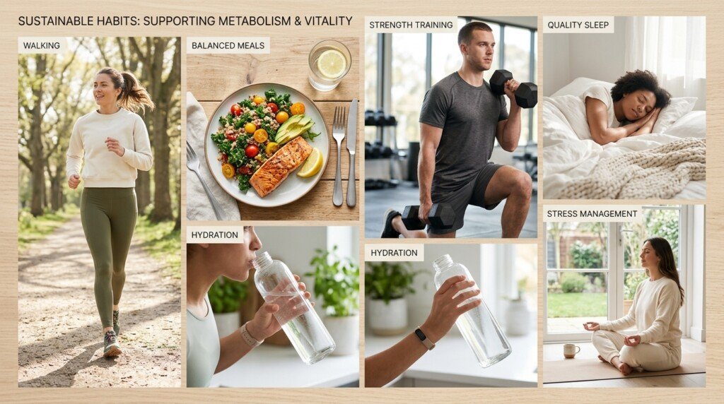 Healthy habits that support fat burning