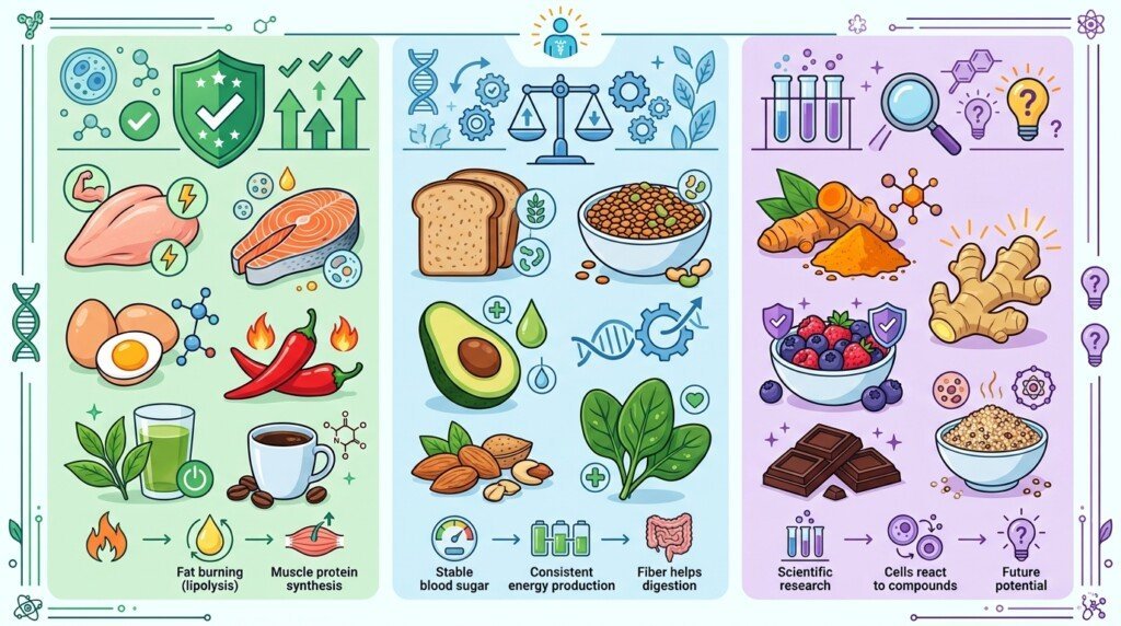 Natural Metabolism Boosters evidence comparison
