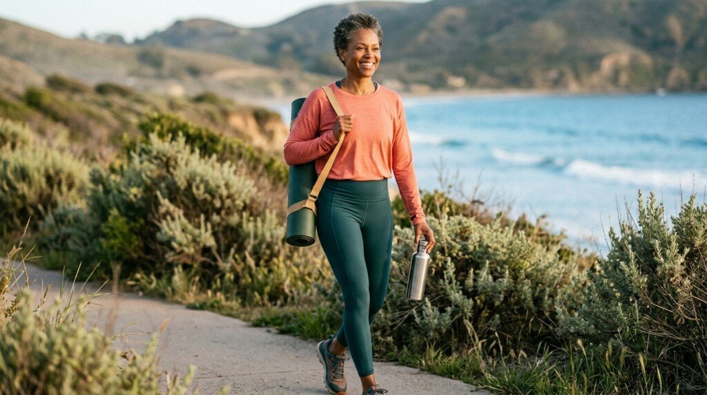 Healthy lifestyle for reducing menopause belly fat