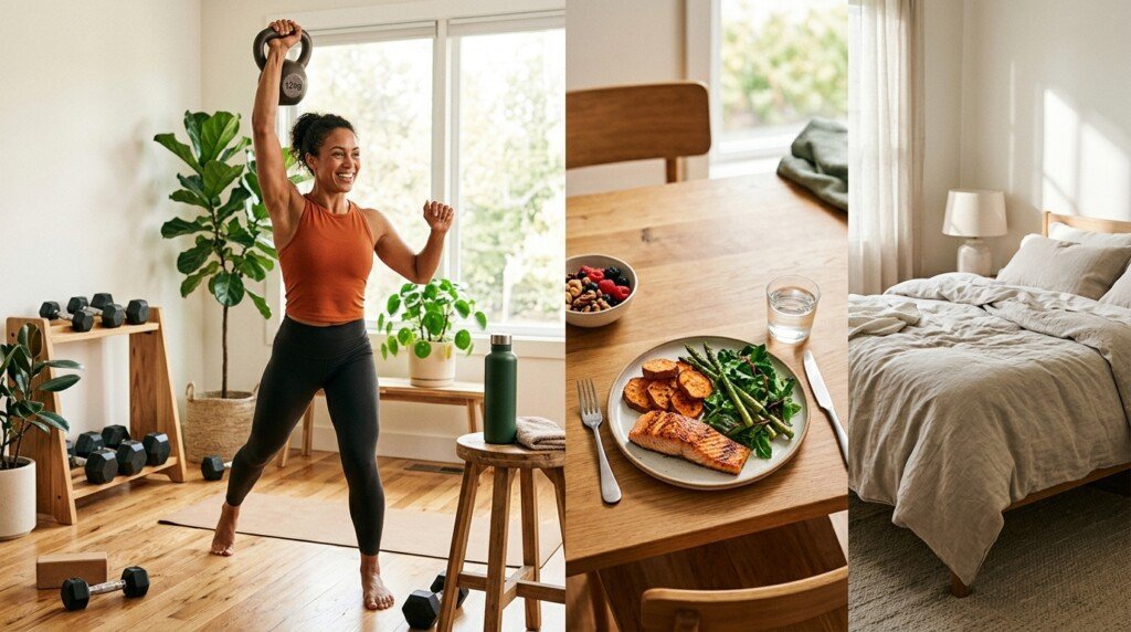 Healthy daily habits supporting metabolism