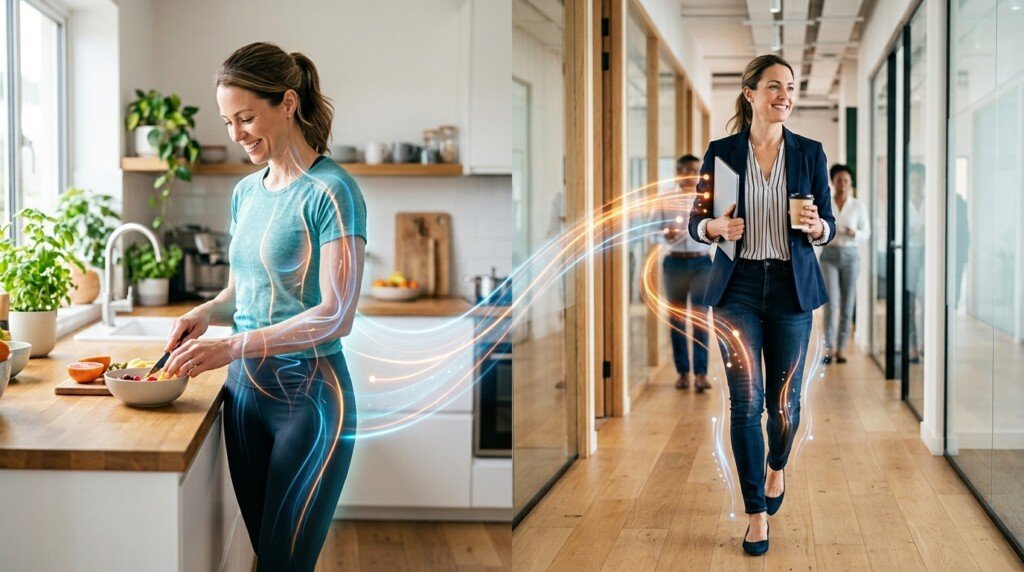 NEAT supporting an active lifestyle every day
