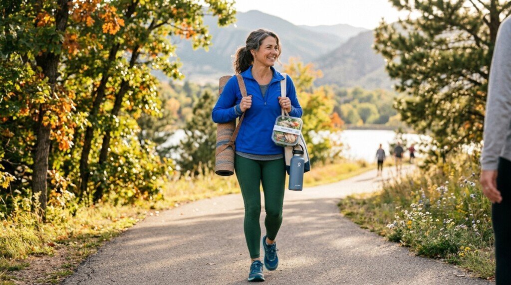 Healthy lifestyle during perimenopause