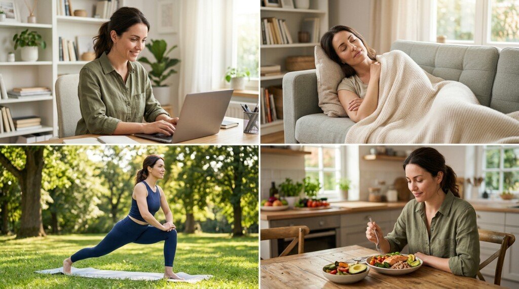 Healthy recovery supporting sustainable weight loss, it shows how napping and weight loss work
