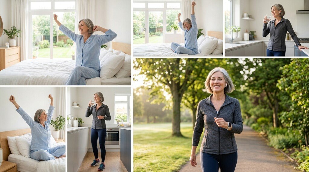 Healthy menopause sleep and weight loss