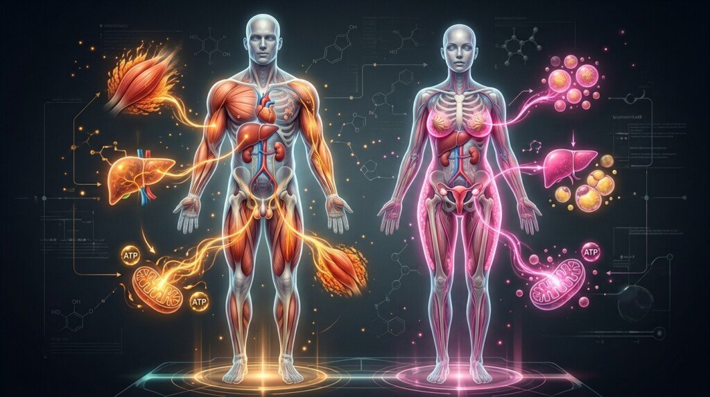 Male vs Female Metabolism influenced by hormones