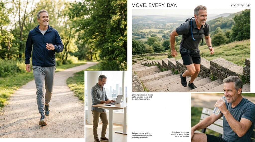 Walking and daily movement for fat loss