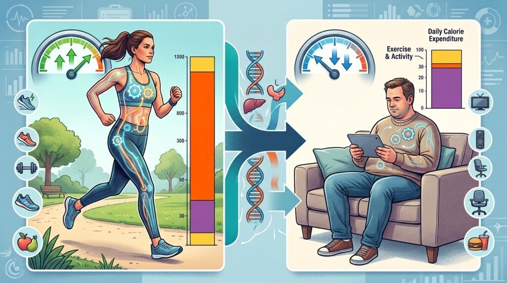 Male vs Female Metabolism varies between individuals