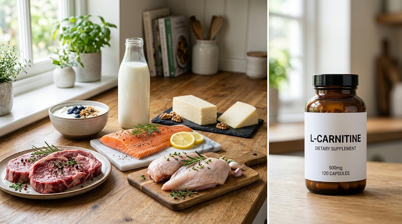L-Carnitine Food vs Supplements