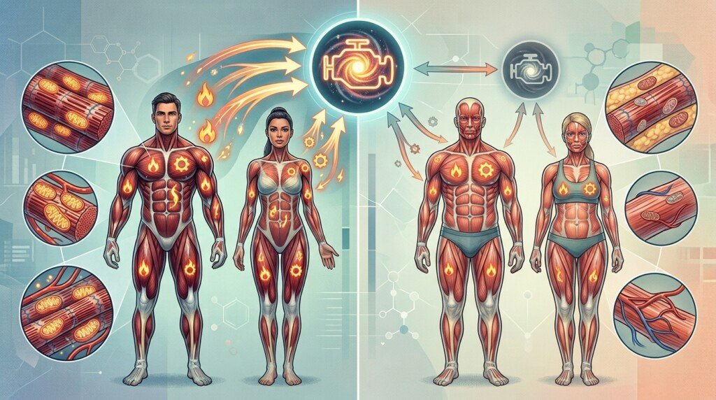 Male vs Female Metabolism and lean muscle mass