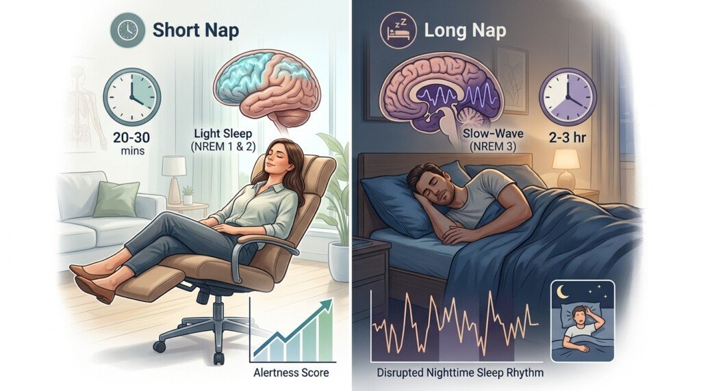 Long naps affecting nighttime sleep