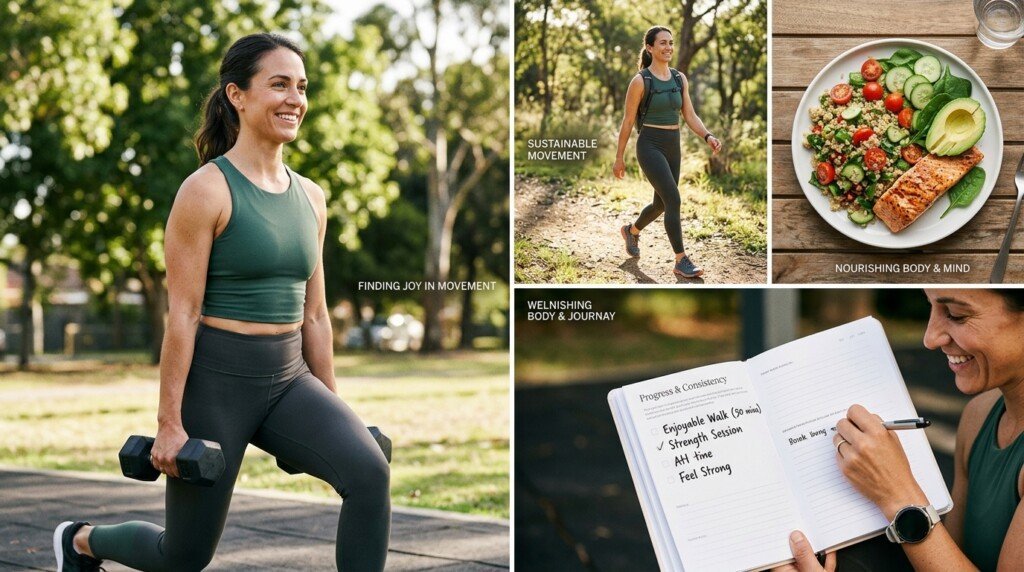 Long-term healthy lifestyle after overcoming a weight loss plateau