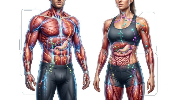 Male vs Female Metabolism comparison