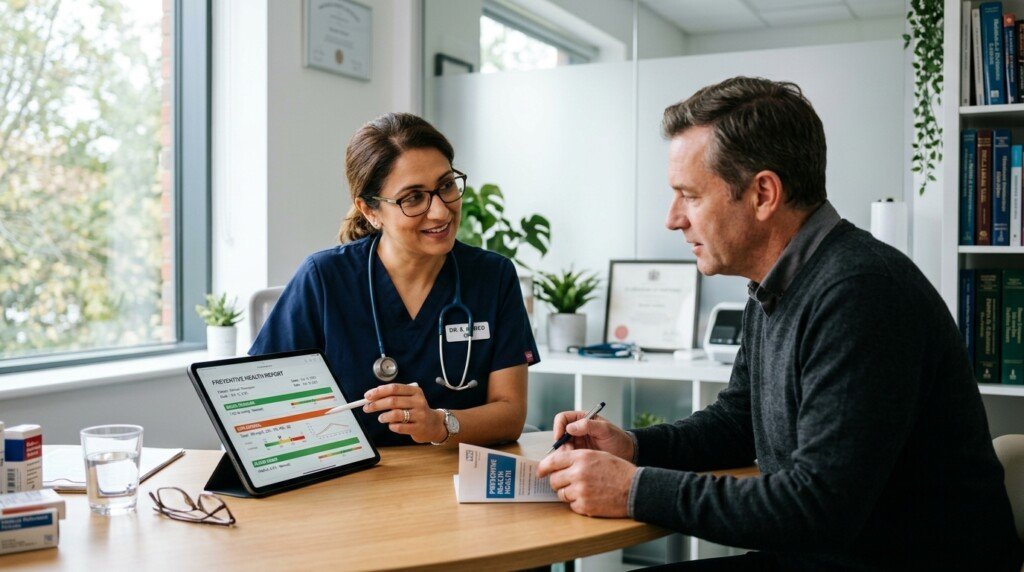 Signs of Poor Metabolic Health evaluated during a routine medical checkup