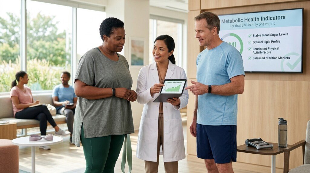 Metabolic Health compared with body weight and body composition