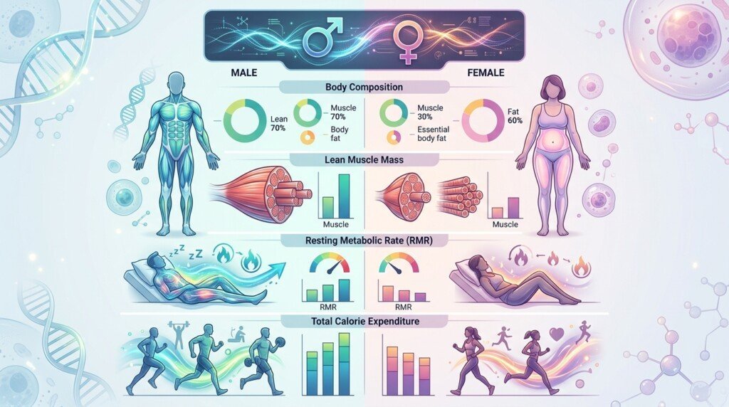 Male vs Female Metabolism differences explained
