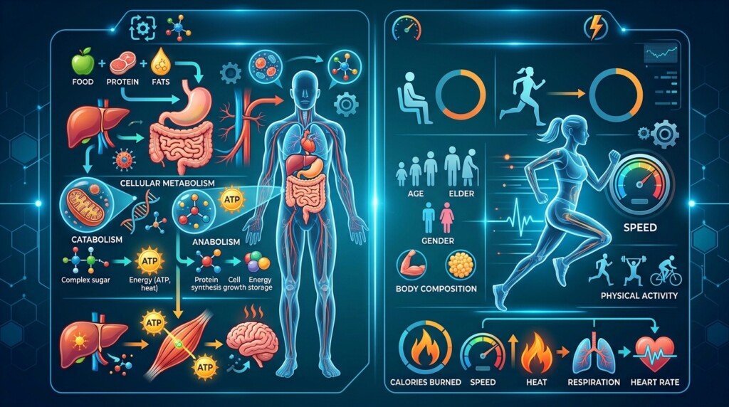 Metabolism vs Metabolic Rate side-by-side comparison