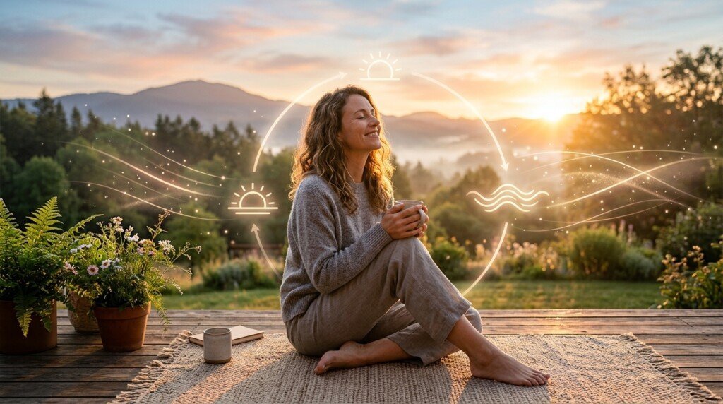 Morning Routine to Boost Metabolism using natural morning sunlight