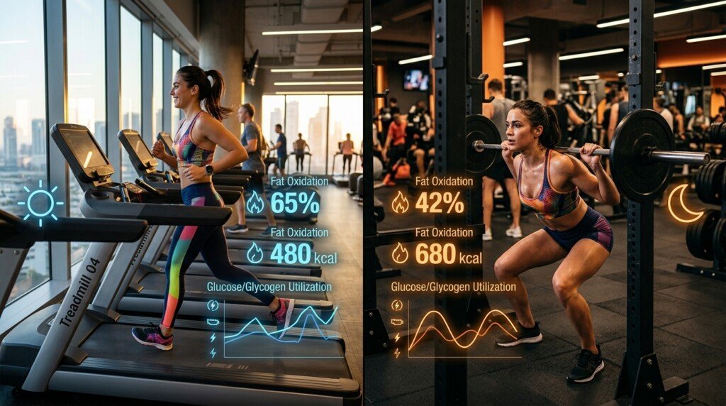 Best Time to Exercise for Fat Burning comparison