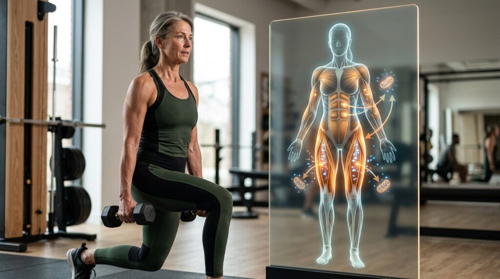 Muscle loss affects metabolism during menopause