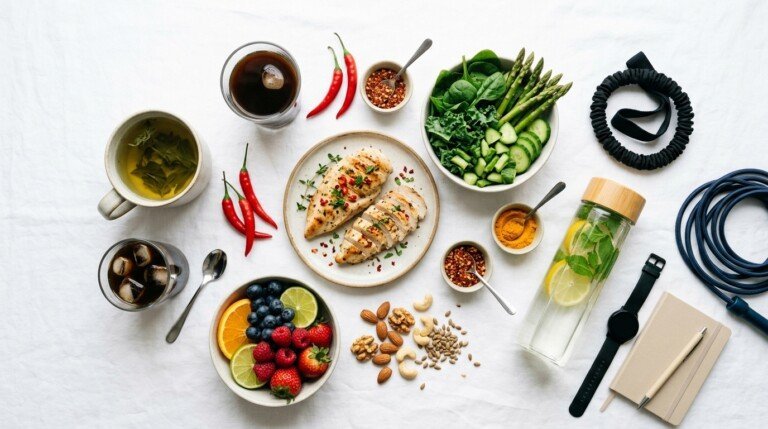 Natural Metabolism Boosters foods drinks and healthy habits