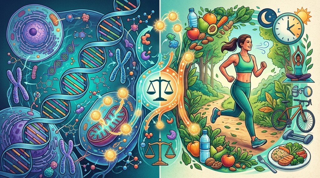 Genetics and Metabolism compared with environmental influences