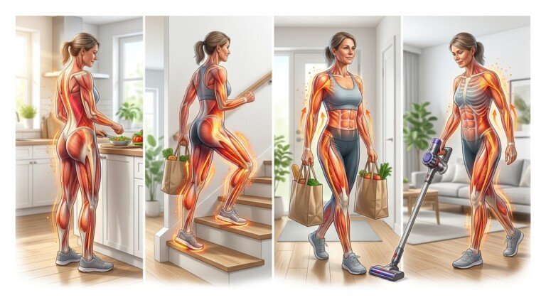 NEAT showing everyday movement that burns calories