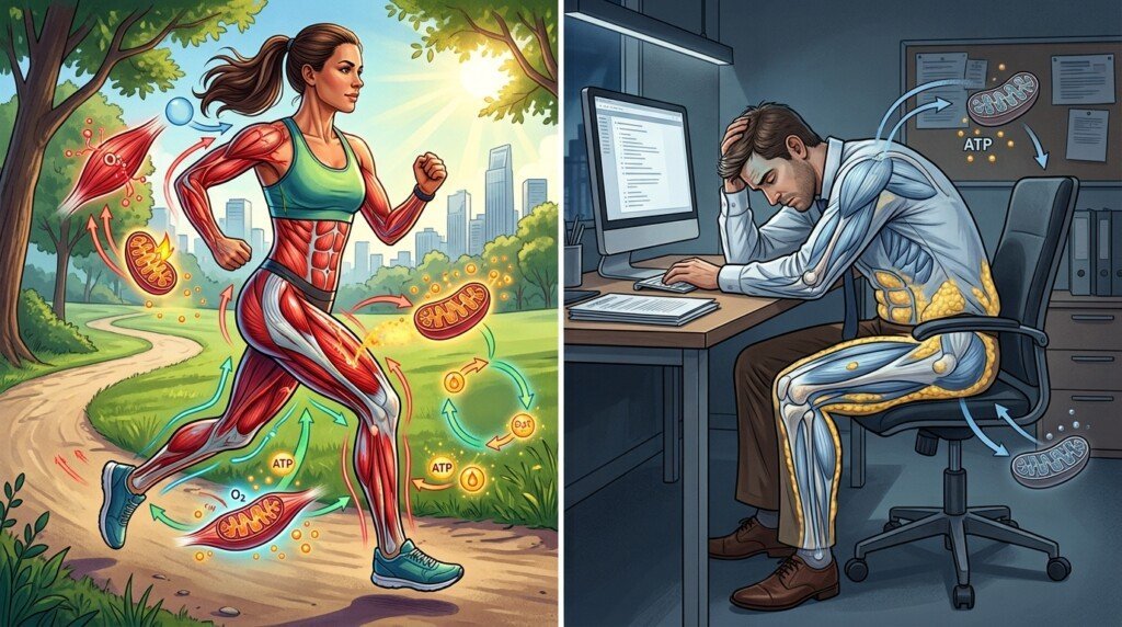 Daily movement supporting metabolism