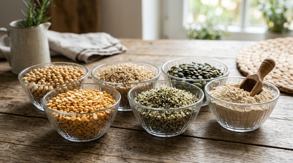Types of Protein Powder plant protein