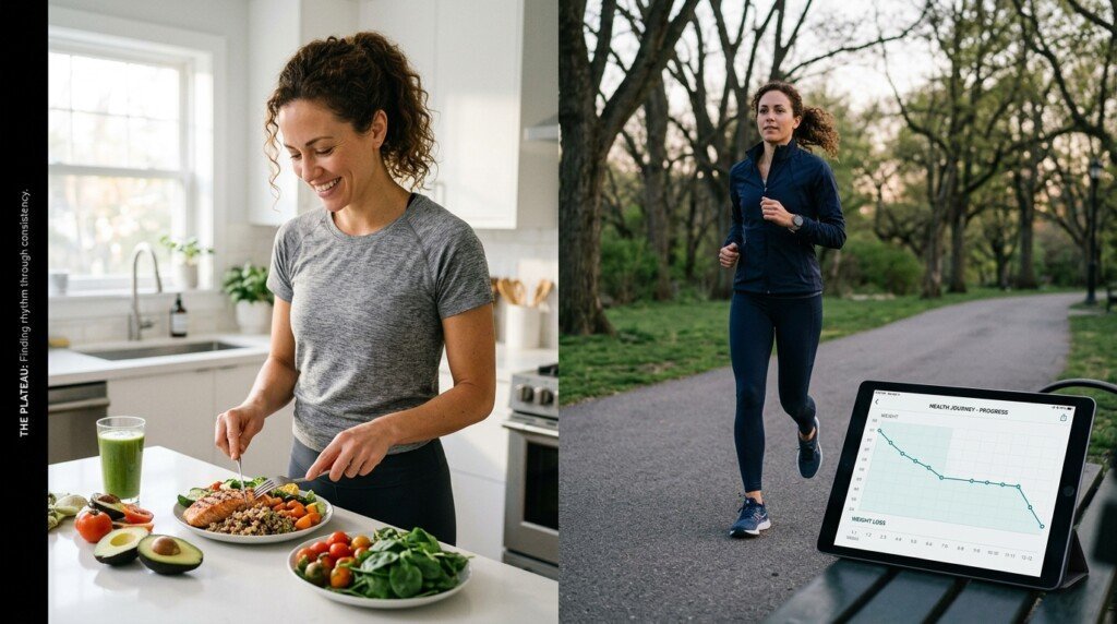 Weight loss plateau ending naturally