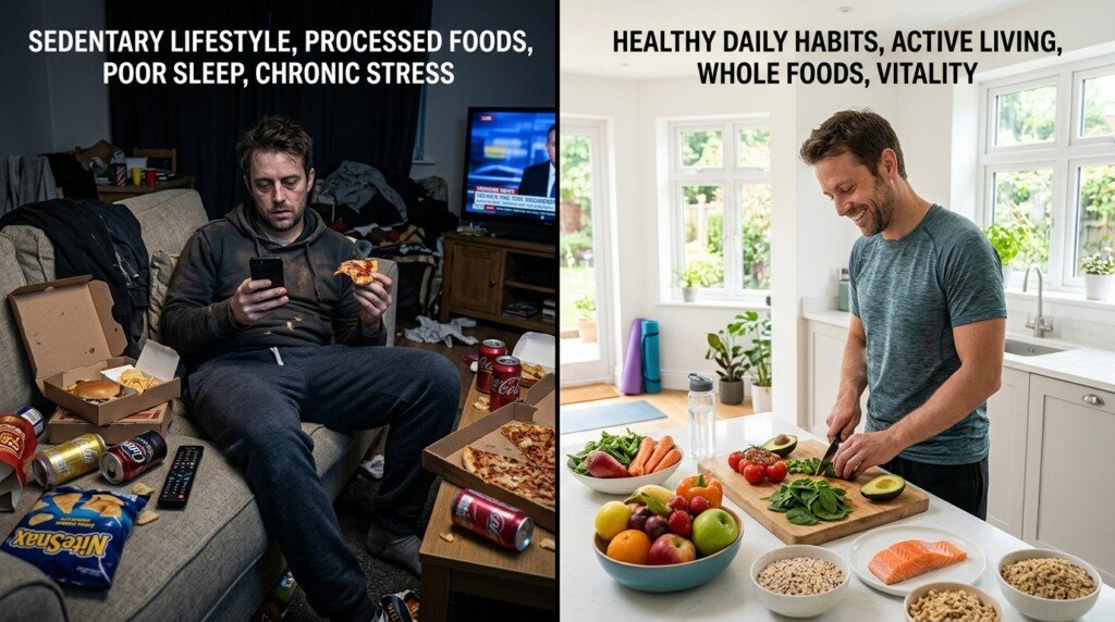 Metabolic Health affected by poor lifestyle habits