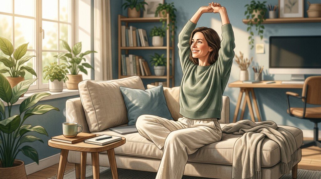 Power nap improving daytime energy